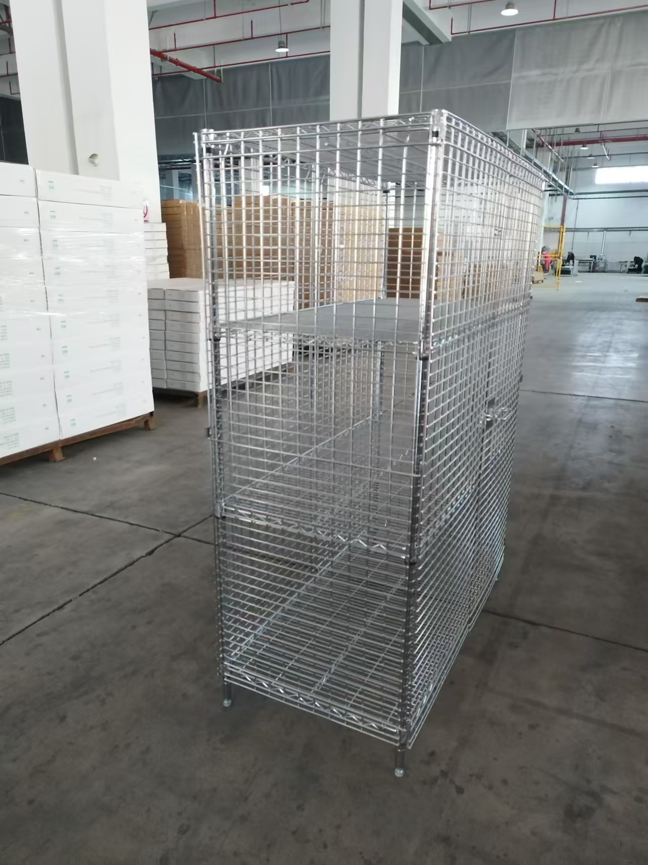 Security Cage Detail View