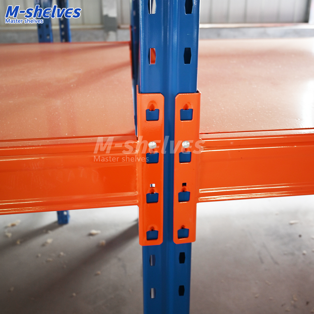 Adjustable Tall Customized Heavy Duty Metal Shelving Steel Racking Iron Storage Stacking Shelves for Garage Warehouse