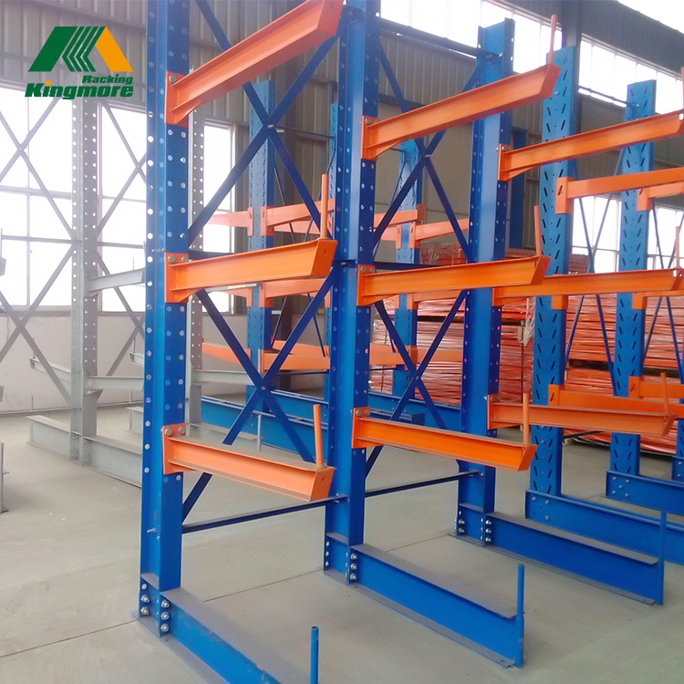 Heavy Duty Double/single Side Cantilever Racking System High Load Warehouse Storage Racks for Long Item Pipes