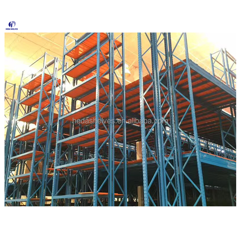 Warehouse Equipment Steel Platform Mezzanine Floor Pallet Racking Shelves Pallet Racking Stacking Racks