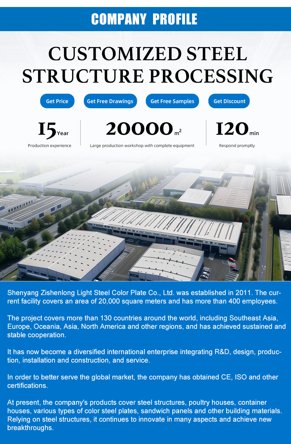 Steel Structure Engineering Plan