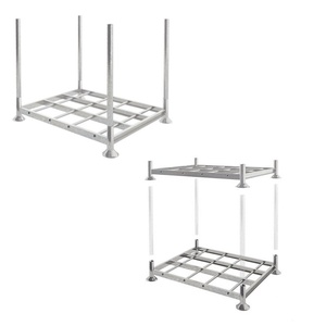 Heavy Duty Steel Pallet Racking System Metal Stacking Steel Storage Truck Tire Pallet Rack