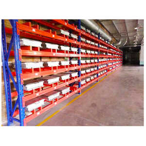 Drive-In Pallet Storage Rack for Warehouse Steel Narrow Lane