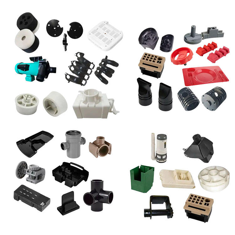 Custom Injection Molded Plastic Parts Reinforced PP Pallet Feet For Warehouse Automatic Logistics Transport Rack Parts