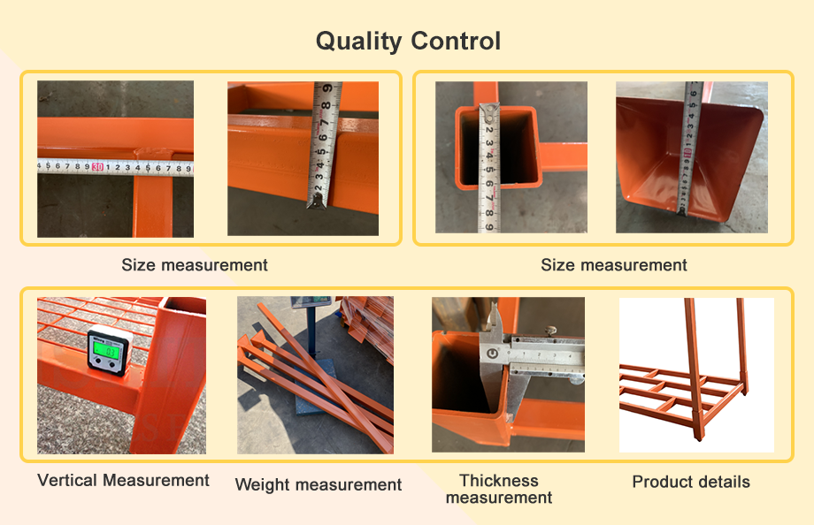 High Quality Auto Industry Detachable Durable Truck Storage Stacking Tire Pallet Rack
