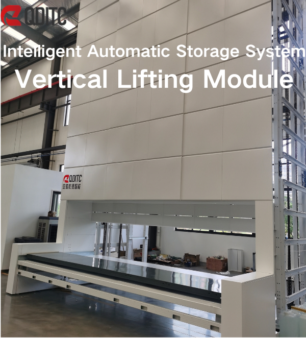 Vertical Lift Automated Storage Retrieval System | Logistic Pallet Rack | Smart Light Duty 500kg Capacity Storage Storage
