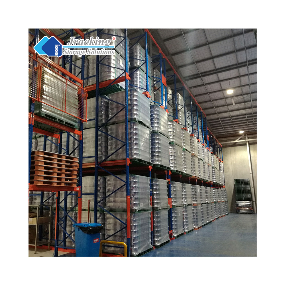Jracking Adjustable Selective Steel Shelving for Industrial Use Heavy Pallet Rack for Warehouse Storage Steel Metal Iron Rack
