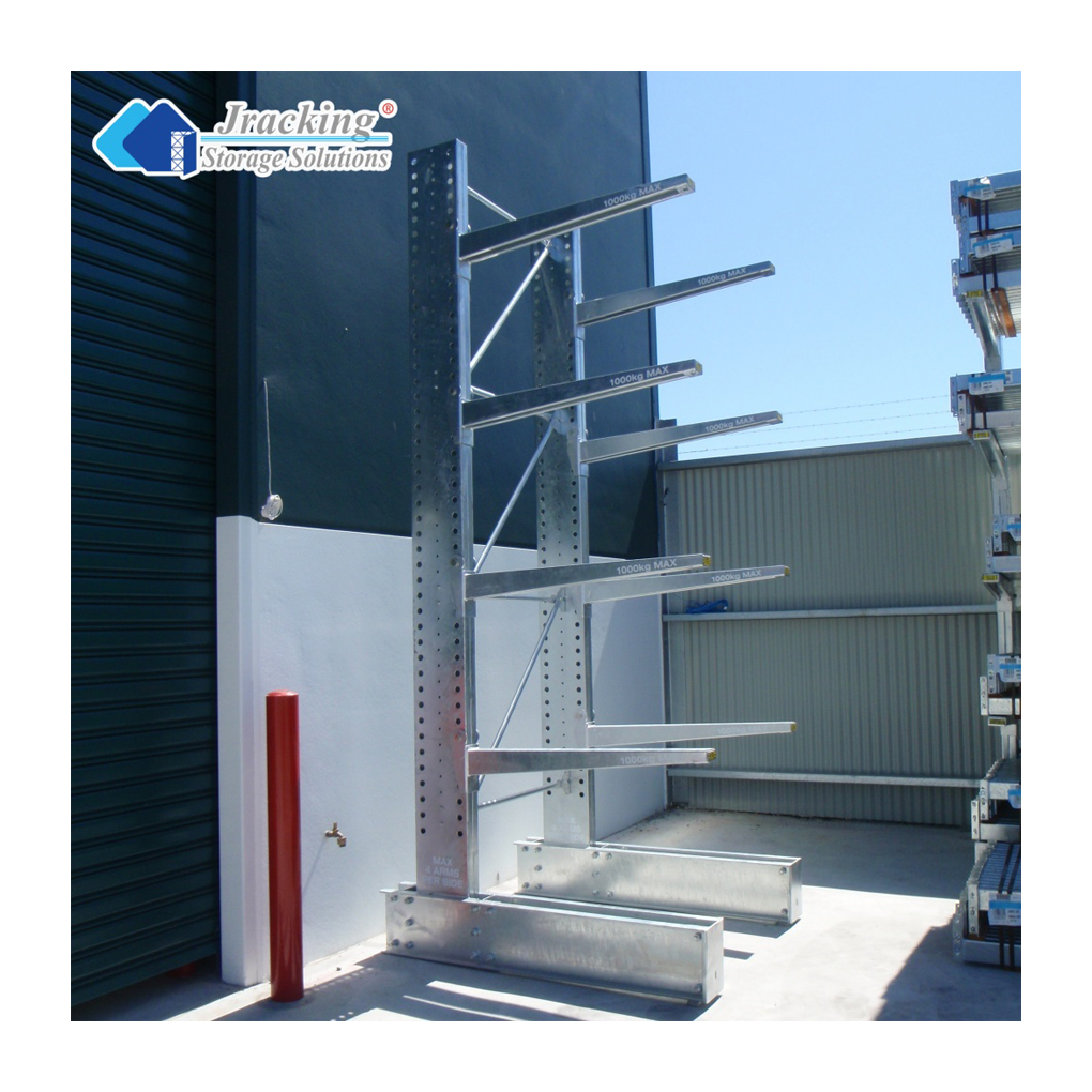 Jracking Industrial Warehouse Rack Steel Heavy-Duty Cantilever Racking System for Car Storage