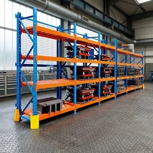 Powder Coated Pallet Racking 5 Tier Cold Rolled Steel Adjustable Heavy Duty 3000kg