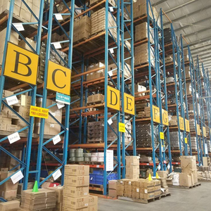 1000kg Per Layer Very Narrow Aisle VNA Pallet Racking High Density Space Saving