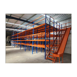 Warehouse Equipment Steel Platform Mezzanine Floor Pallet Racking Shelves