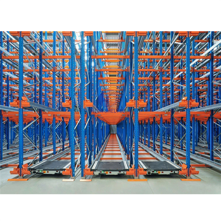 Automated Storage System Semi-Automatic Rack Warehouse Shuttle System Pallet Shuttle Rack FIFO System