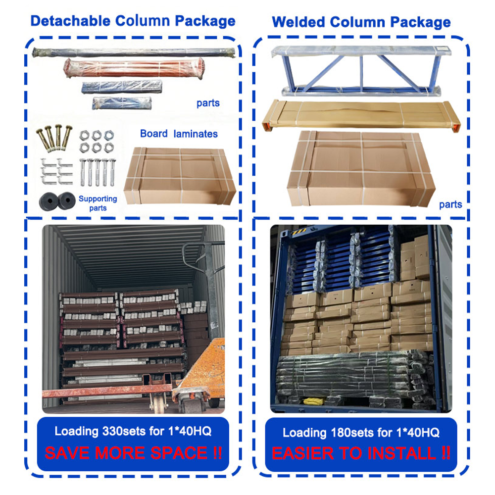 Industrial Racks for Warehouse for 48x40 Pallets Heavy Duty Steel Storage Rack Factory Direct Supply