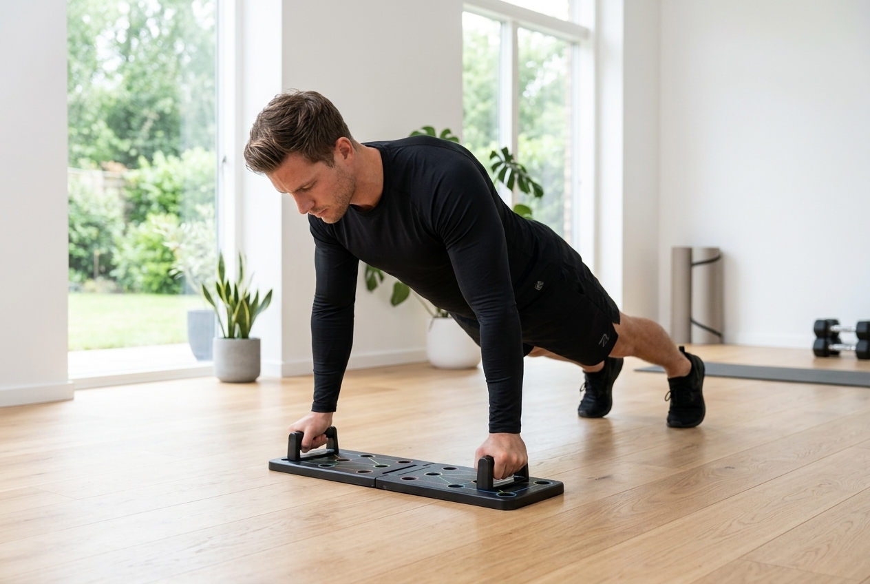 Wholesale Durable High Strength ABS Foldable Pushup Rack for Professional Gym Strength Training Muscle Building