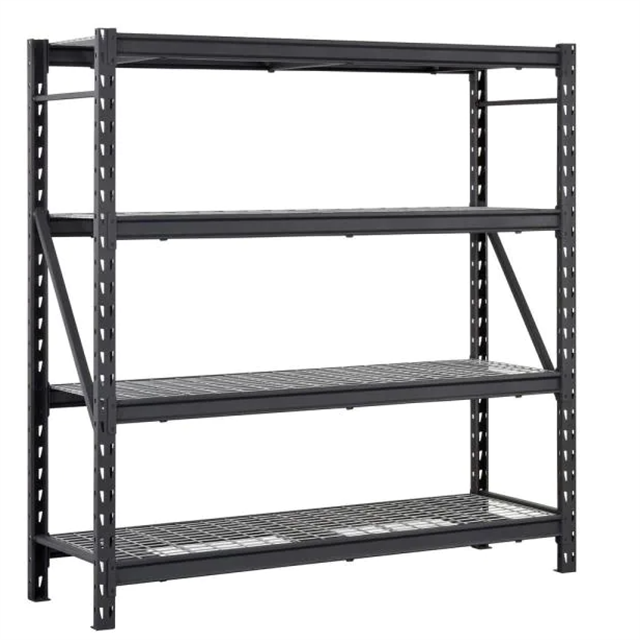3 Layers Boltless Steel Racking Industrial Shelf Adjustable Stacking Assemble Shelving For Garage Warehouse