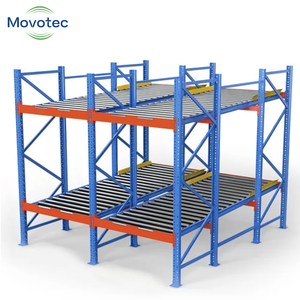 Warehouse Storage Racks Pallet Rack Gravity Roller Flow Movotec MTG100