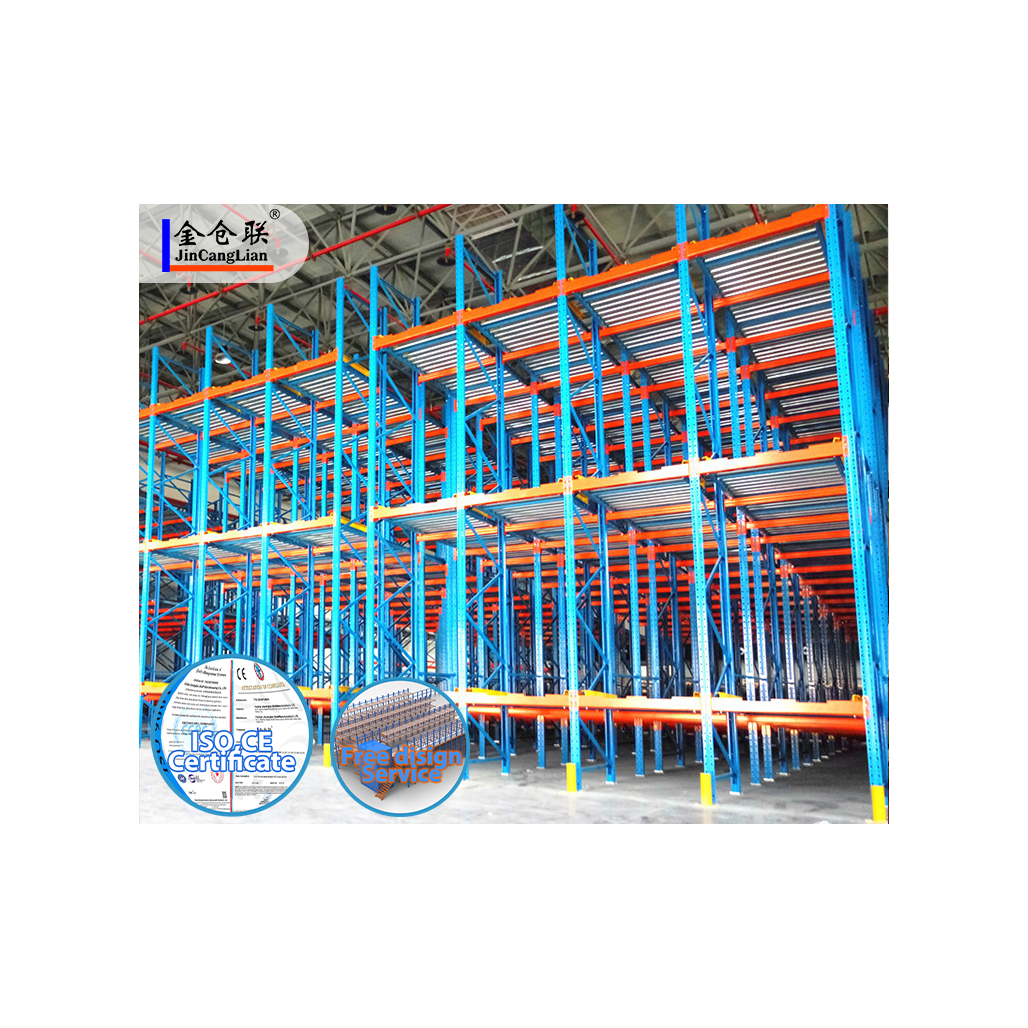 Gravity Pallet Racking Gravity Roller Shelf Heavy Duty Lightweight Heavy Duty Shelf
