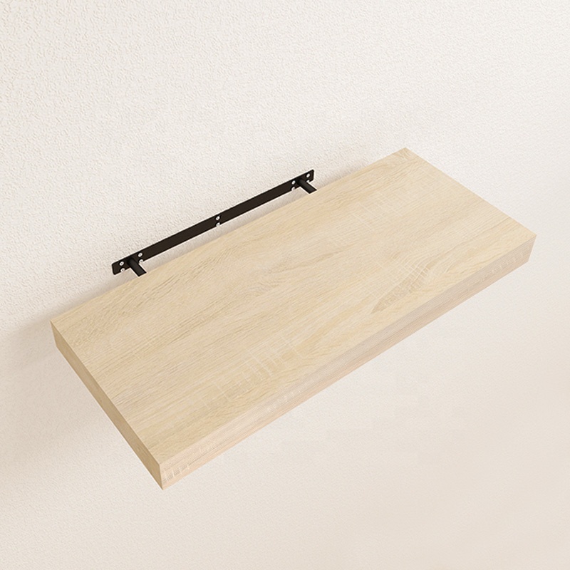 MDF Floating Shelves Multifunctional Wall Mounted Wooden Shelf Board Wall Storage Solution for Home Shelving Organization
