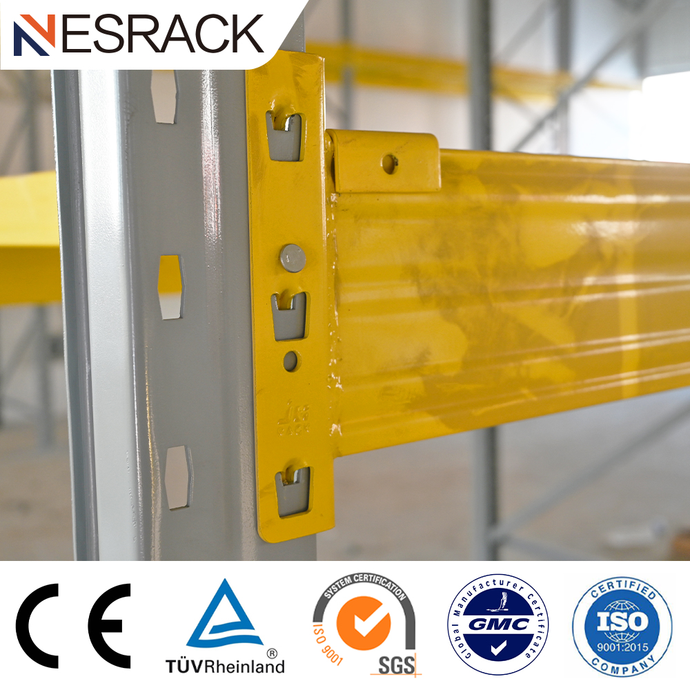 Customized Industrial Warehouse Pallet Rack Multi-Layer Adjustable Steel Shelves Units Metal Heavy Duty Selective Pallet Racking