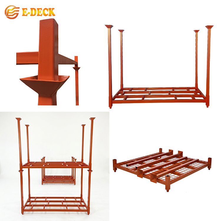 Warehouse Foldable Metal Steel Heavy Duty Portable Tire Racking System for Storage