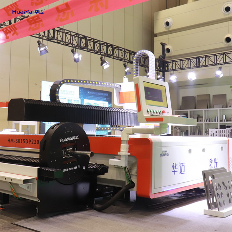 Huamai 2-in-1 Fiber Laser Cutter Water for Sheet Metal New AI Intelligent Control Electrical Cabinets Pallet Racking Upright