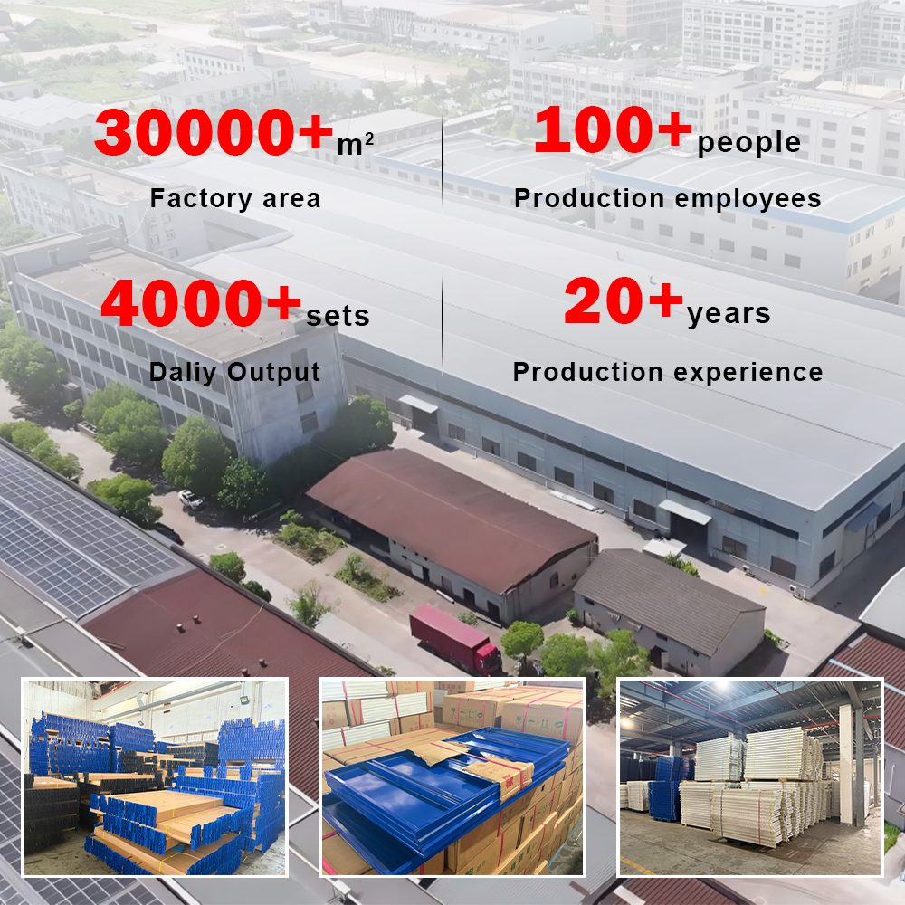 Industrial Racks for Warehouse for 48x40 Pallets Heavy Duty Steel Storage Rack Factory Direct Supply