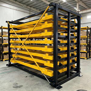 Adjustable Durable Industrial Powder Coated Metal 5 Layer Heavy Duty Drive-In Pallet Rack