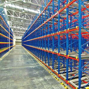 Reinforced Push Back Pallet Racking with Channel Separation