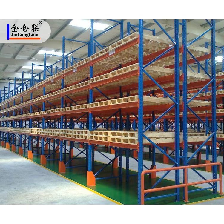 Medium Duty Selective Pallet Rack 5 Layer Wire Mesh Steel Industrial Warehouse Shelving with Corrosion Protection