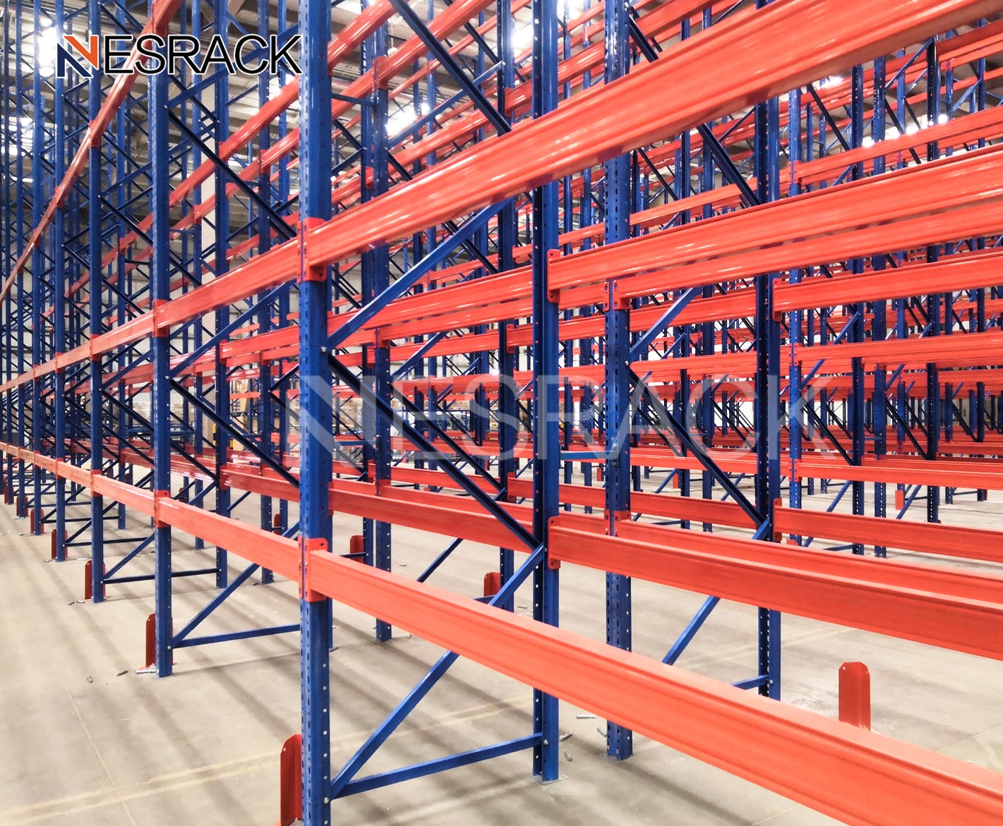 American Standard Hot Selling Heavy-Duty Metal Warehouse Storage Pallet Rack Steel Shelf Shelves Per Layer Hot Sell Storage