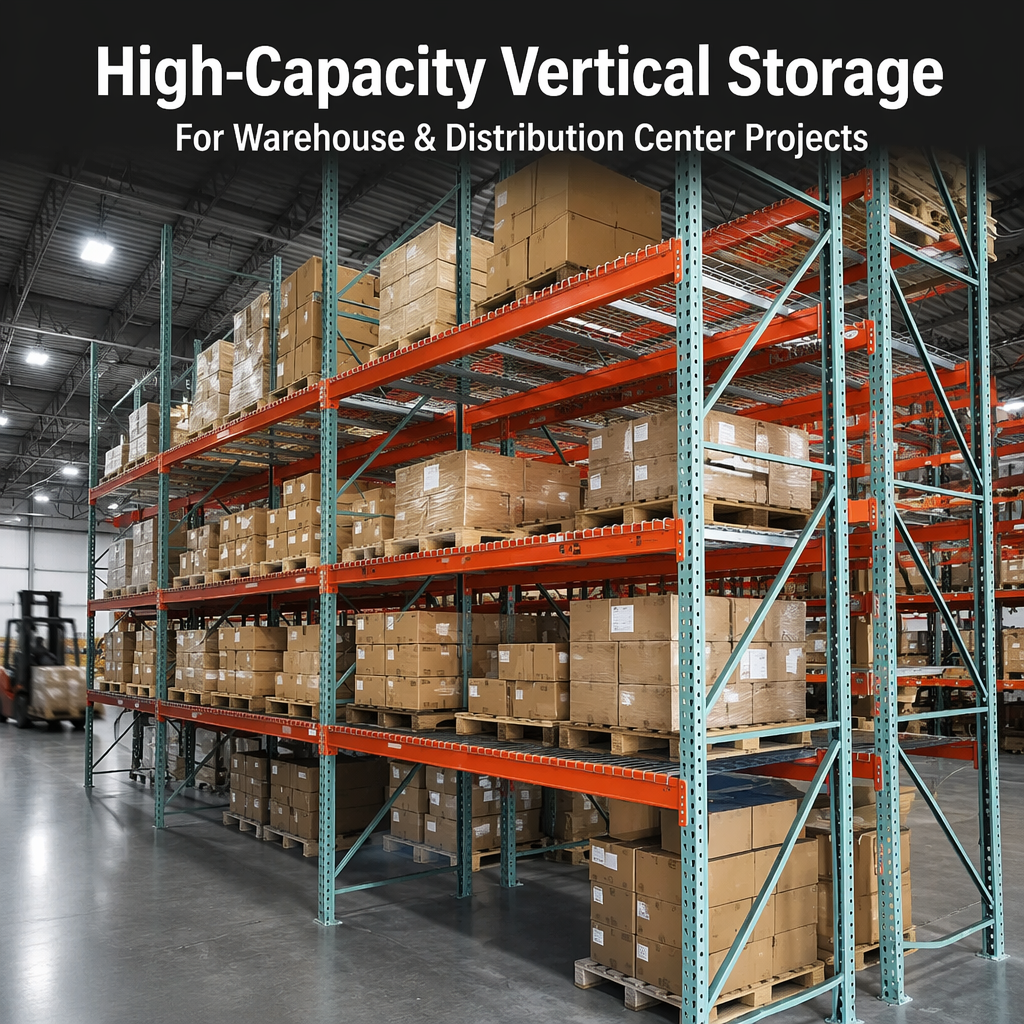 Teardrop Pallet Rack Mesh Vertical Storage Adjustable Shelves Unit Vna Racking System - Application View 1