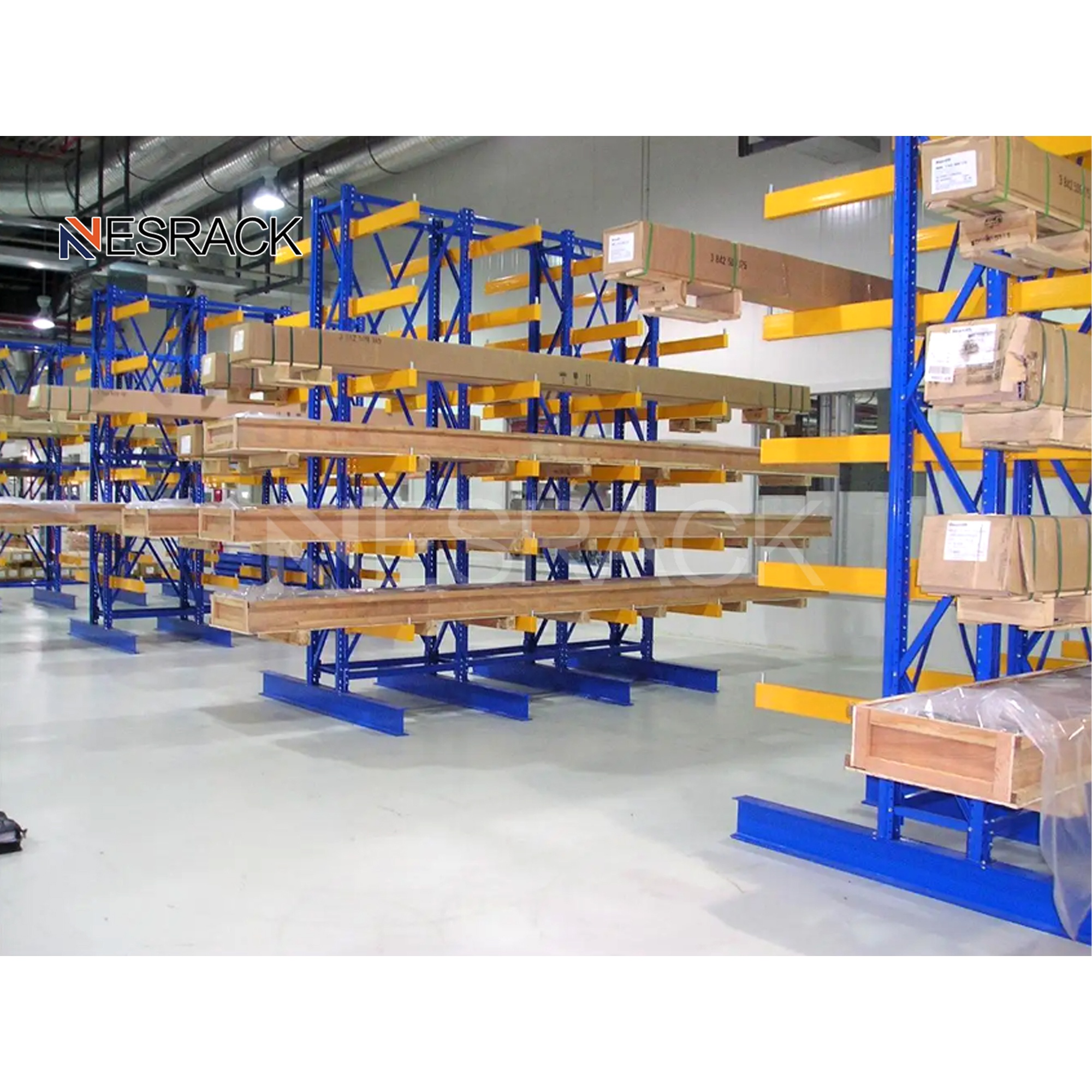 Heavy Duty Metal Adjustable Warehouse Double-sided Cantilever Rack - Buy Cantilever Rack Heavy Duty Metal Cantilever Rack