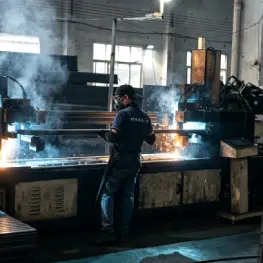 Welding beam connectors