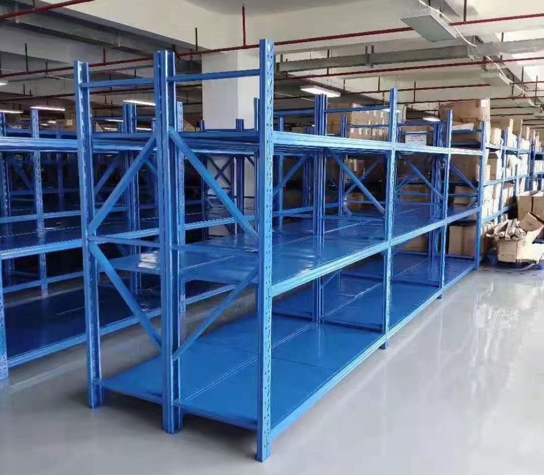 Wholesale Heavy-Steel Multi-Level Pallet Rack Removable Medium Steel Frame Thickened Warehouse Storage Hardware Manufactured