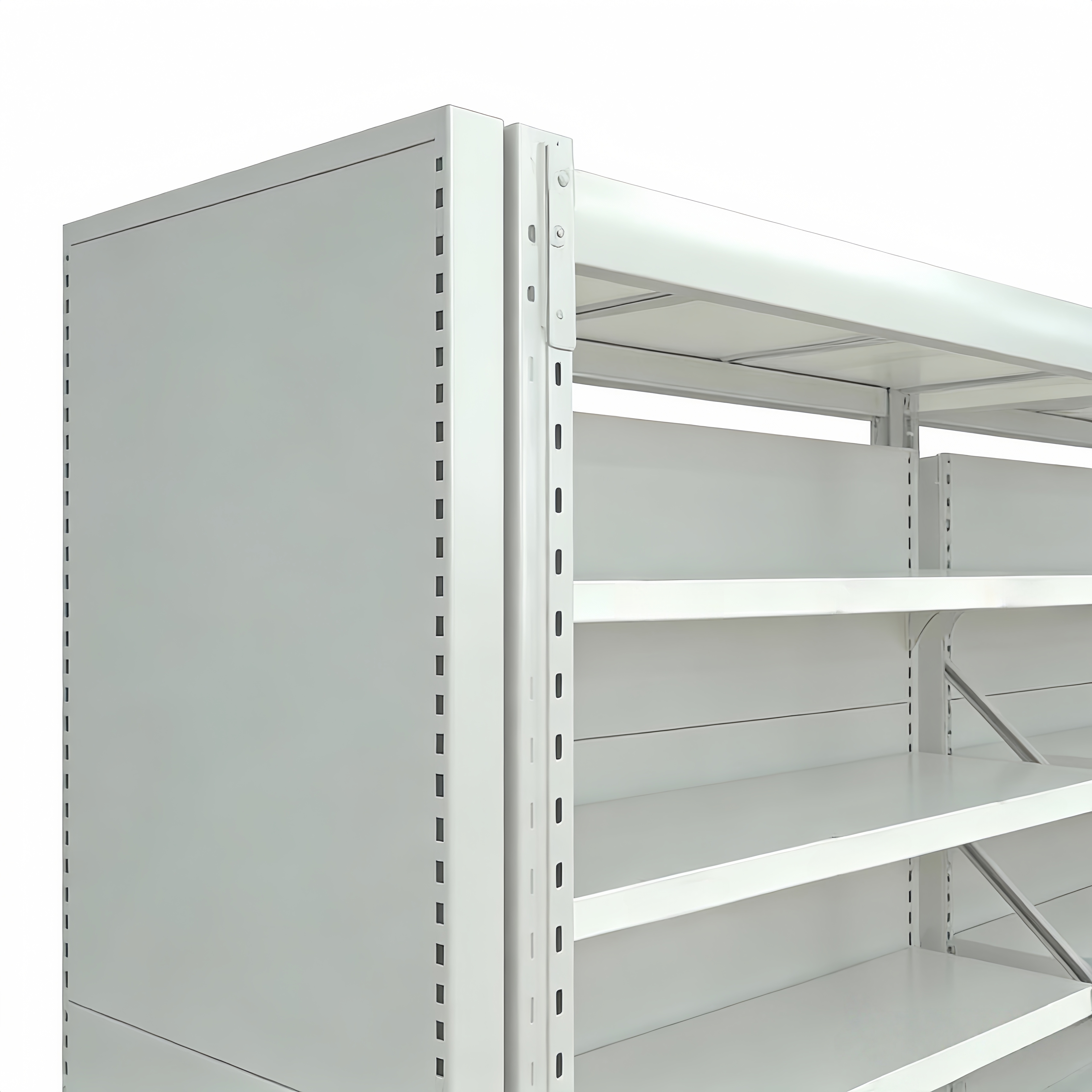 Multi-Layer Adjustable Light Duty Double-sided Warehouse Storage Shelving System 150kg/layer Capacity Customizable Layers