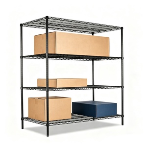 4 Layer Rack NSF Approved 800lbs Heavy Loading Capacity Warehouse Storage
