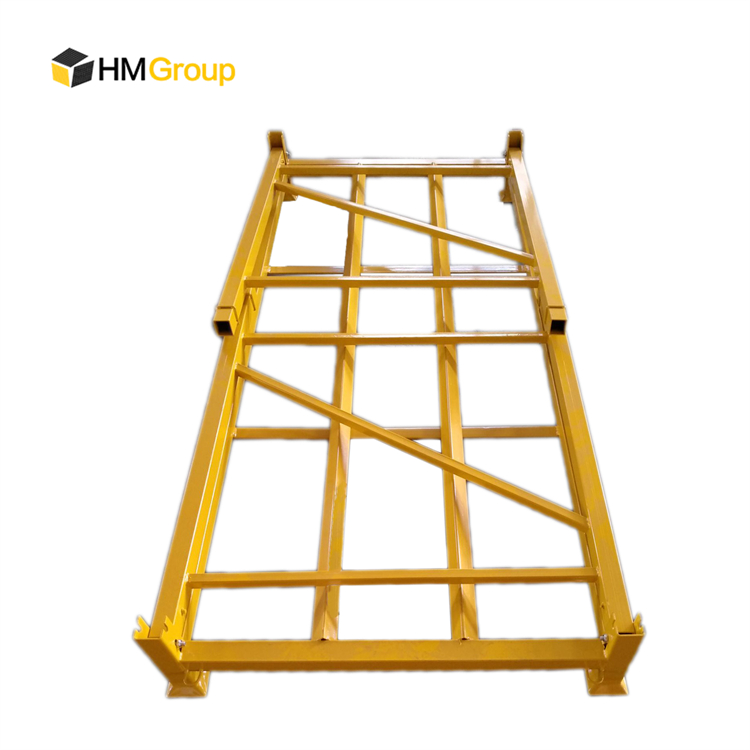 Customized Heavy Duty Transport Warehouse Metal Steel Stacking Folding Tire Storage Rack