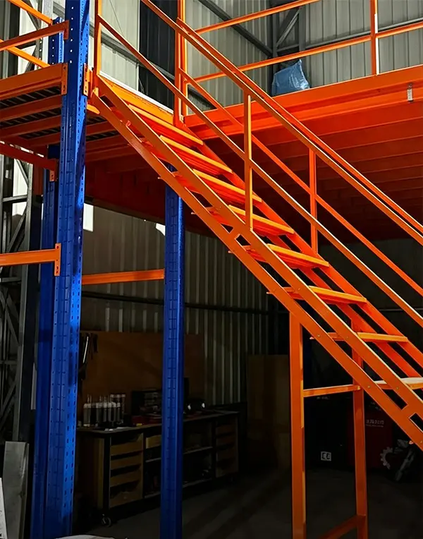 Shelving-Supported Mezzanine For Uruguay