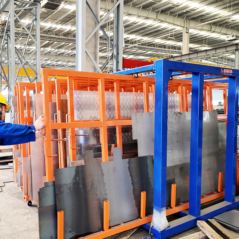 Constant Heavy Duty Powder Coated Multi-Level Adjustable Vertical Storage Racks for Warehouse-Stackable No Installation Required