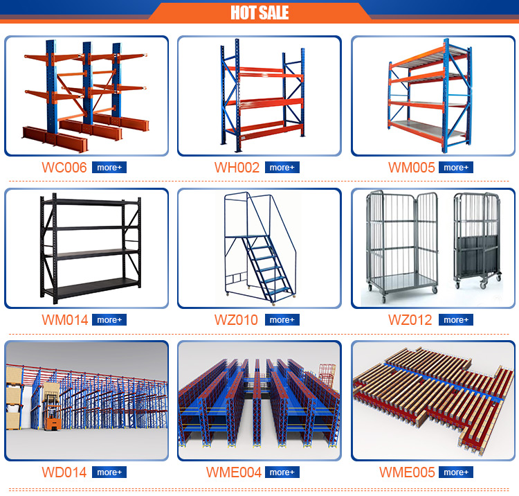 Warehouse Storage Steel Shelving System Metal Mezzanine Racking Industrial Structure Platform