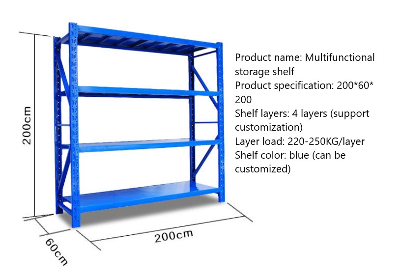Multifunctional Steel Shelf Assemble View 1