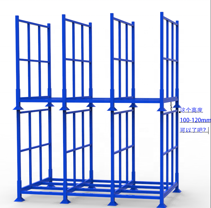 Custom Commercial Stack Metal Pallet Racking Fabric Roll Stacking Shelves Spare Storage Display Storage Rack for Warehouse
