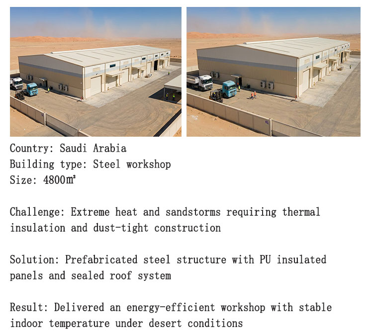 Steel Building Layout