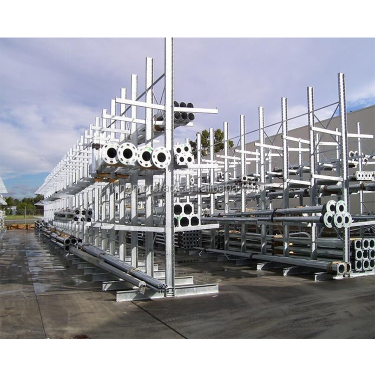 Heavy Duty Double/single Side Cantilever Racking System High Load Warehouse Storage Racks for Long Item Pipes