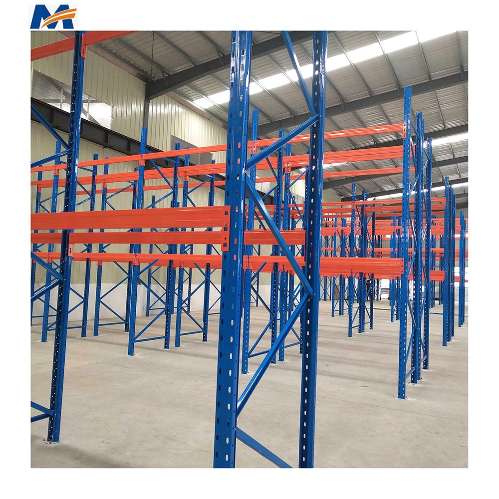 Mracking 500-5000kgs Per Layer Heavy Duty Rack Adjustable Metal Pallet Rack Warehouse Storage Racking System for Sale