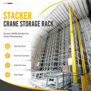 ASRS Stacker Crane Racking Automated Storage Retrieval System
