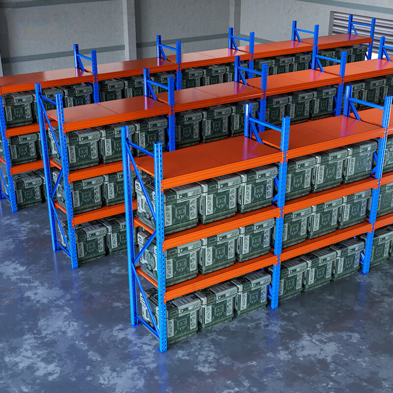 YZ Adjustable Light/weight Steel Shelving Multi-layer Heavy Industrial Metal Heavy-duty Pallet Rack Customizable Storage Shelves
