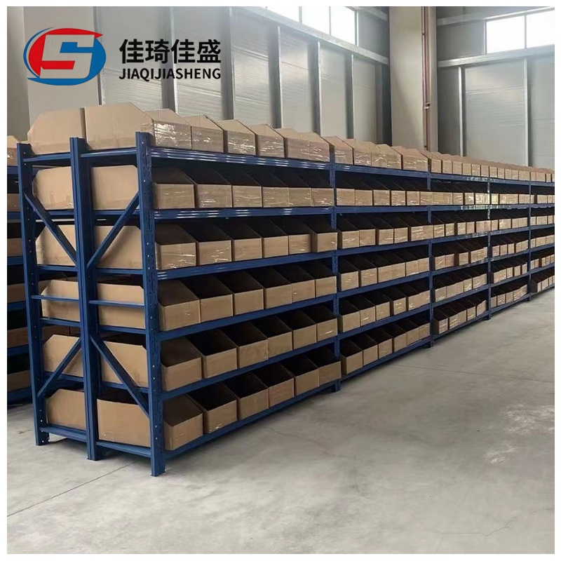 Custom Layer Number Boltless Standard Medium Duty Shelving Unit With Partition Board for Wholesale Warehouse Stock Arrangement